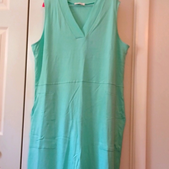 *NWOT* Zenana Mint Green Oversized Harem Jogger Jumpsuit  Sz 2x - Picture 1 of 6